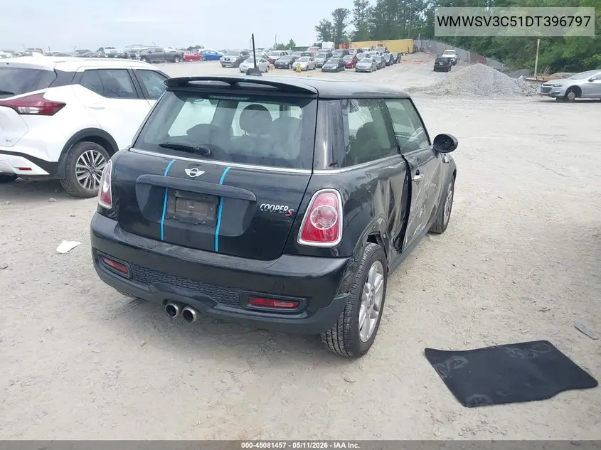 2013 Mini Hardtop Cooper S VIN: WMWSV3C51DT396797 Lot: 45081457