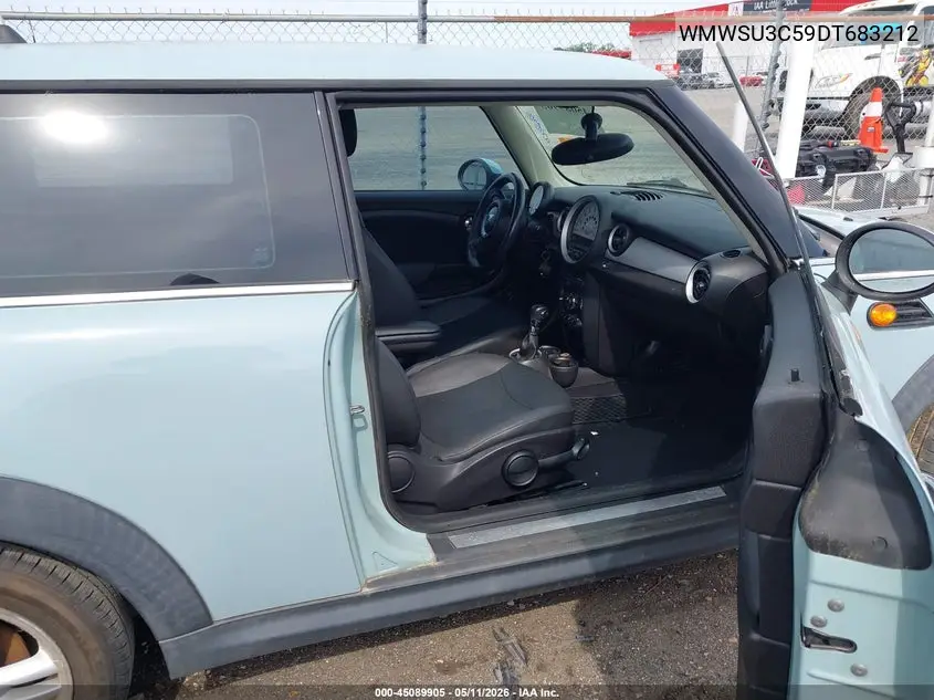 2013 Mini Hardtop Cooper VIN: WMWSU3C59DT683212 Lot: 45089905