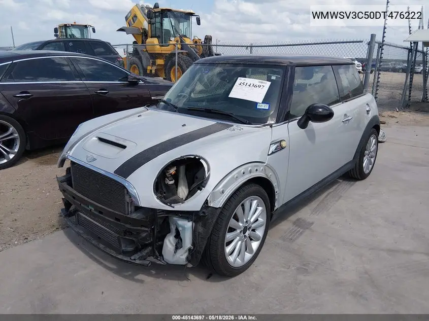 2013 Mini Hardtop Cooper S VIN: WMWSV3C50DT476222 Lot: 45143697