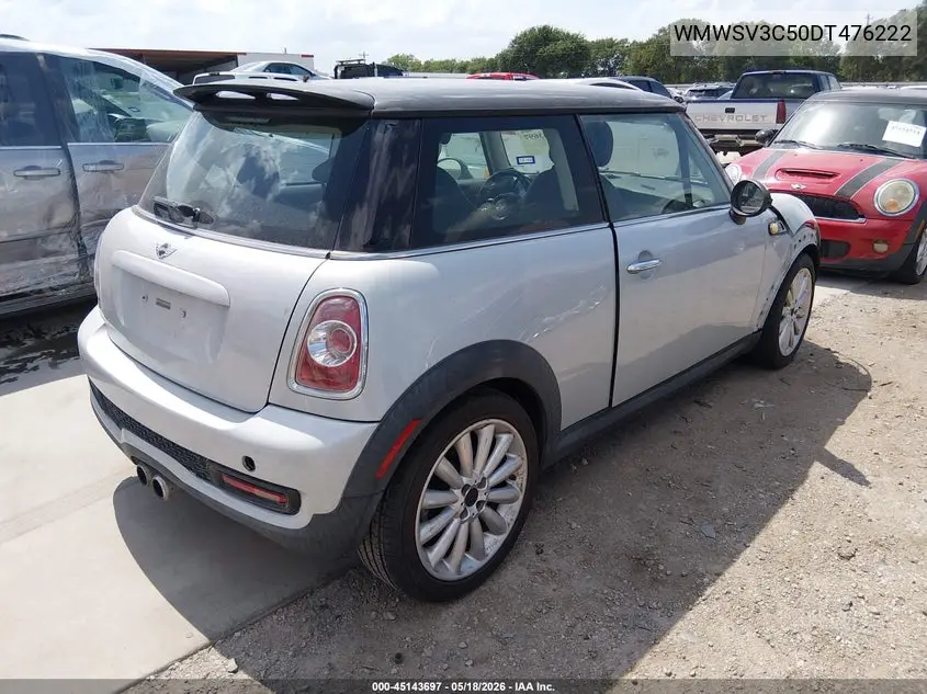 2013 Mini Hardtop Cooper S VIN: WMWSV3C50DT476222 Lot: 45143697