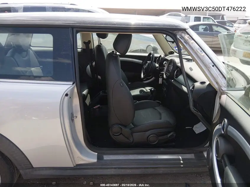2013 Mini Hardtop Cooper S VIN: WMWSV3C50DT476222 Lot: 45143697