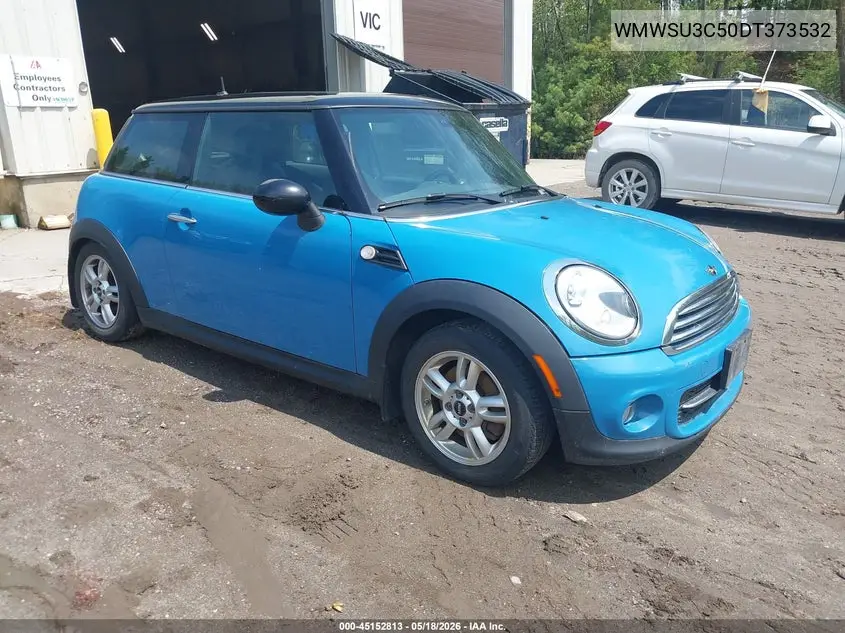 2013 Mini Hardtop Cooper VIN: WMWSU3C50DT373532 Lot: 45152813