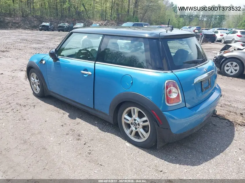 2013 Mini Hardtop Cooper VIN: WMWSU3C50DT373532 Lot: 45152813