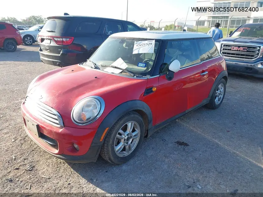 2013 Mini Hardtop Cooper VIN: WMWSU3C55DT682400 Lot: 45221529