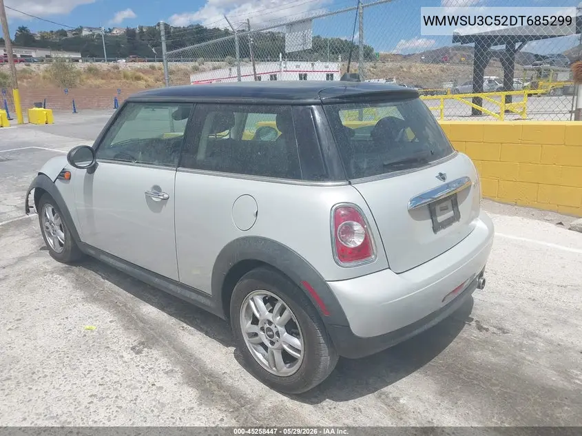 2013 Mini Hardtop Cooper VIN: WMWSU3C52DT685299 Lot: 45258447