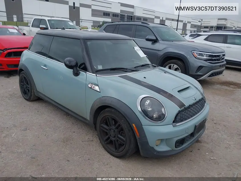 2013 Mini Hardtop Cooper S VIN: WMWSV3C57DT390521 Lot: 45274396