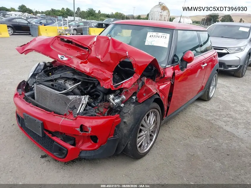 2013 Mini Hardtop Cooper S VIN: WMWSV3C5XDT396930 Lot: 45331373