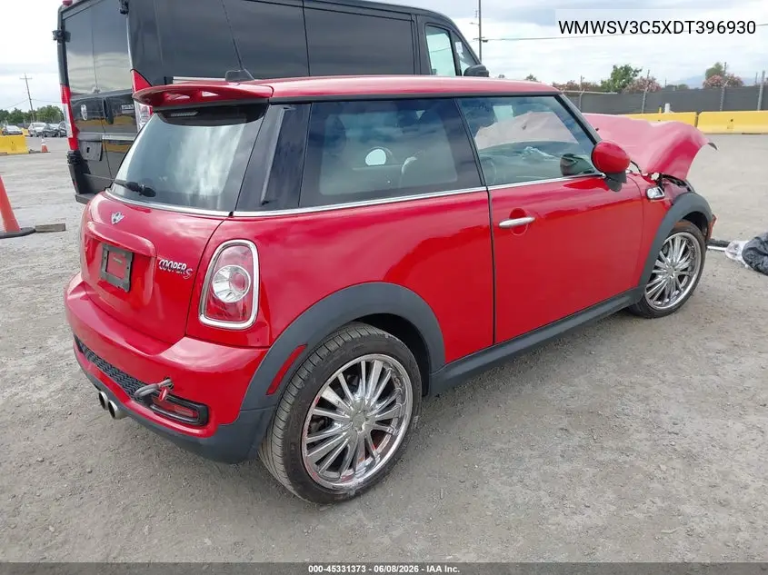 2013 Mini Hardtop Cooper S VIN: WMWSV3C5XDT396930 Lot: 45331373