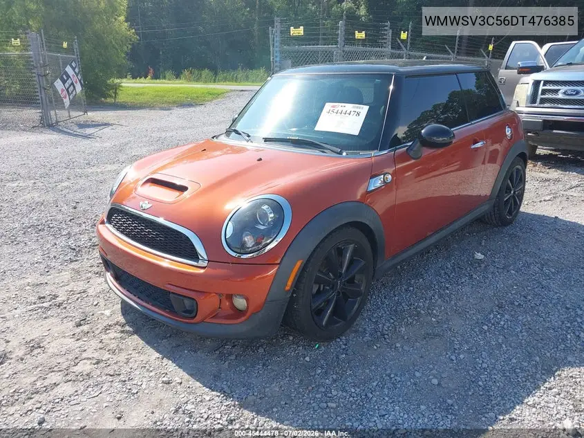 2013 Mini Hardtop Cooper S VIN: WMWSV3C56DT476385 Lot: 45444478