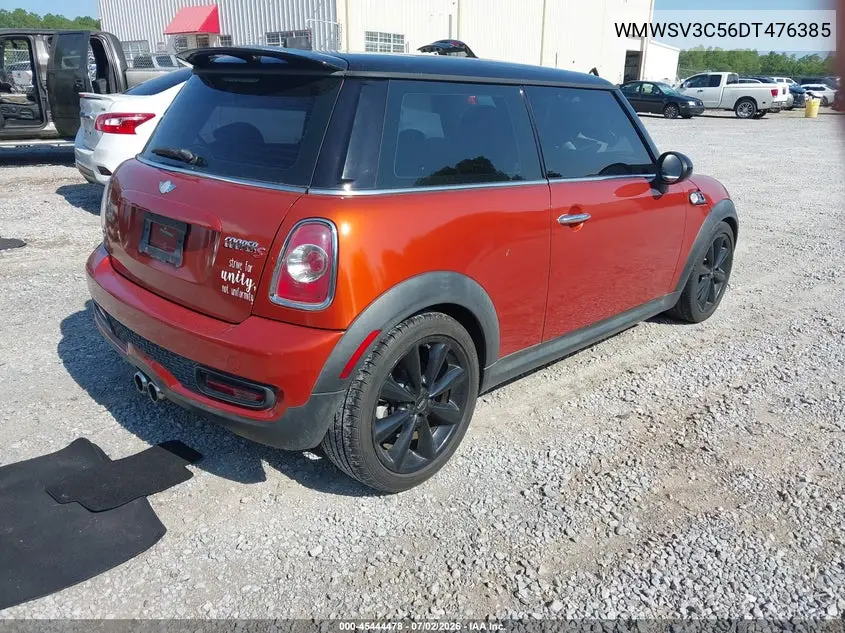 2013 Mini Hardtop Cooper S VIN: WMWSV3C56DT476385 Lot: 45444478