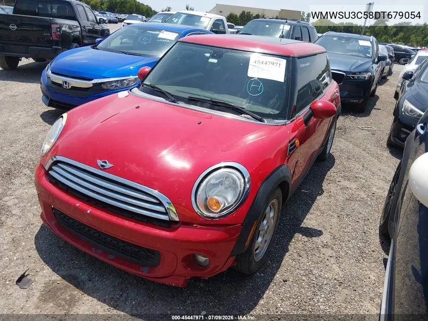 2013 Mini Hardtop Cooper VIN: WMWSU3C58DT679054 Lot: 45447971