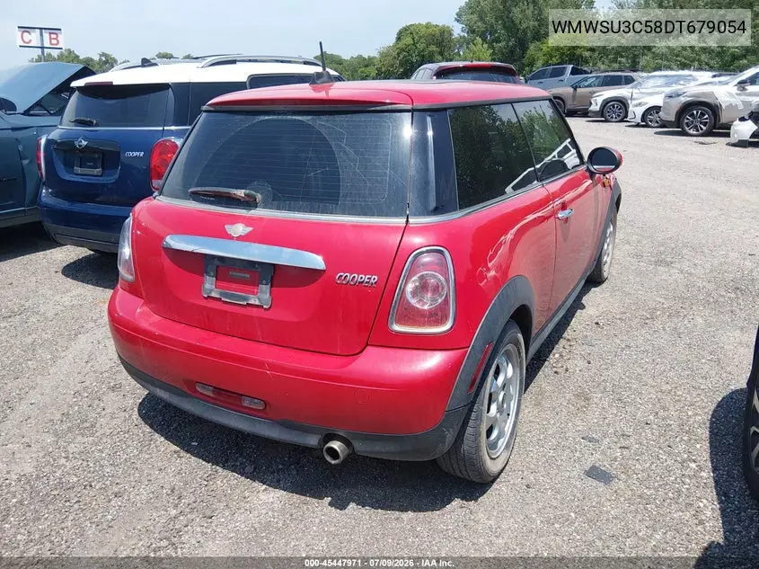 2013 Mini Hardtop Cooper VIN: WMWSU3C58DT679054 Lot: 45447971