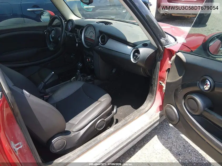 2013 Mini Hardtop Cooper VIN: WMWSU3C58DT679054 Lot: 45447971