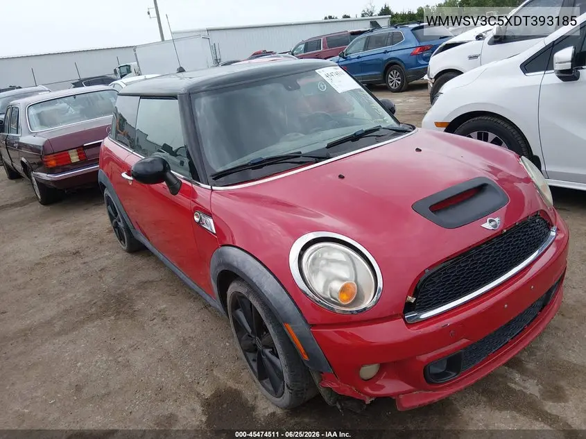 2013 Mini Hardtop Cooper S VIN: WMWSV3C5XDT393185 Lot: 45474511