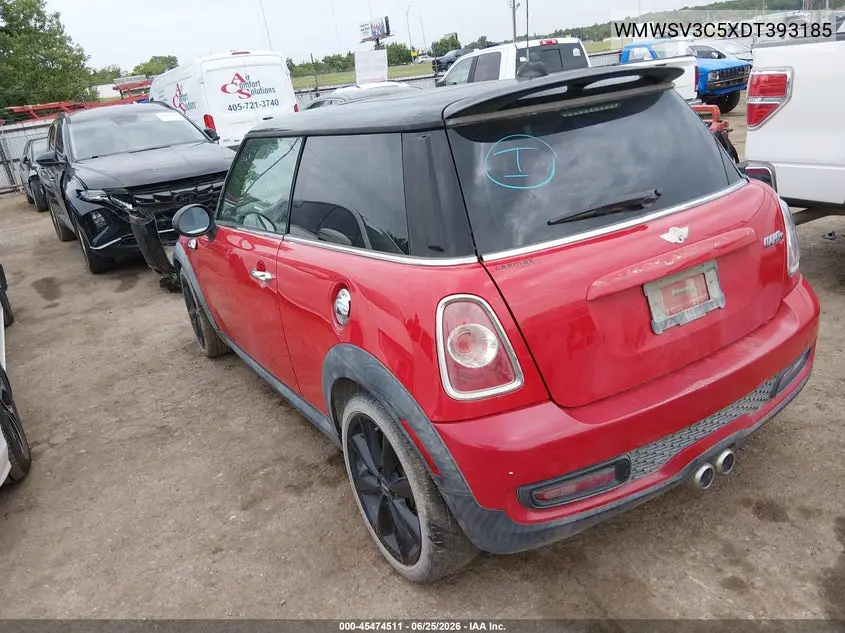 2013 Mini Hardtop Cooper S VIN: WMWSV3C5XDT393185 Lot: 45474511
