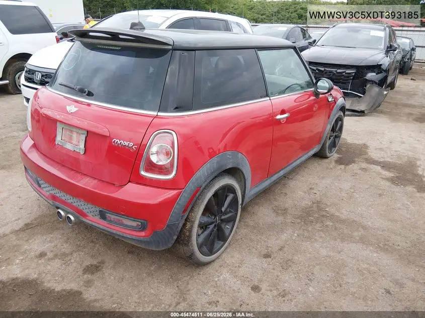 2013 Mini Hardtop Cooper S VIN: WMWSV3C5XDT393185 Lot: 45474511