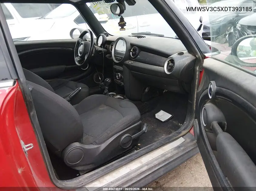 2013 Mini Hardtop Cooper S VIN: WMWSV3C5XDT393185 Lot: 45474511