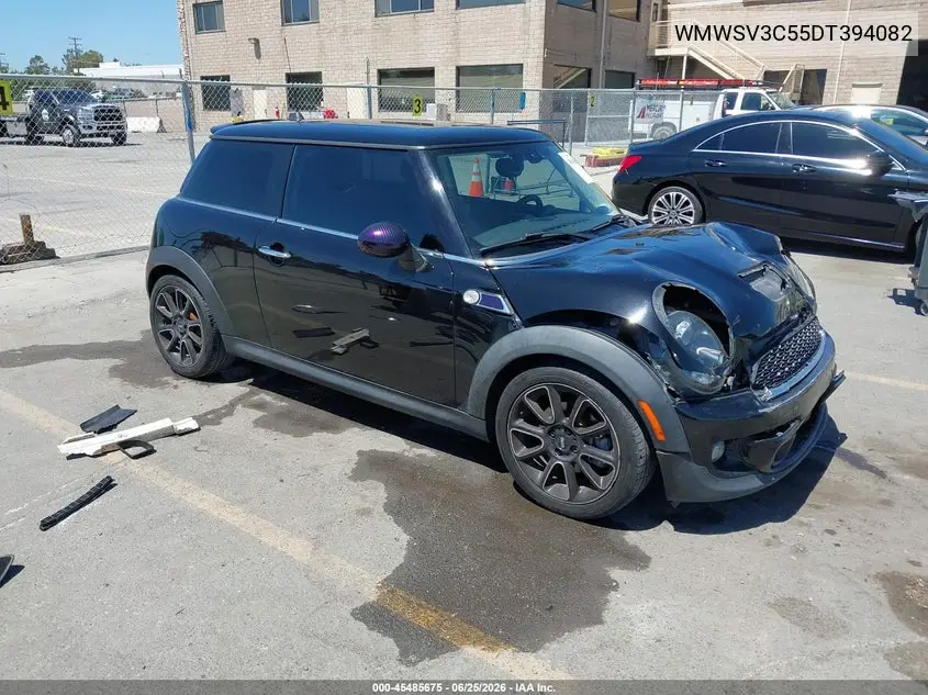 2013 Mini Hardtop Cooper S VIN: WMWSV3C55DT394082 Lot: 45485675