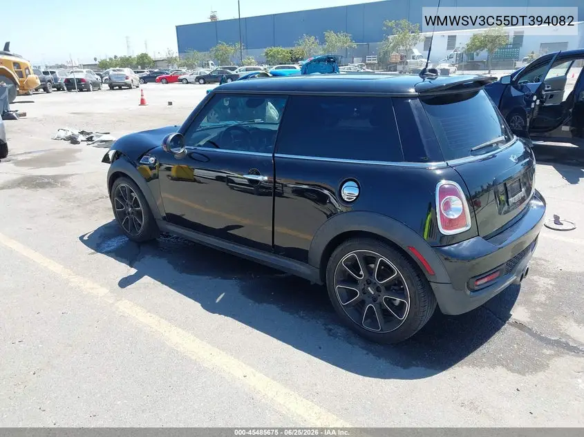 2013 Mini Hardtop Cooper S VIN: WMWSV3C55DT394082 Lot: 45485675