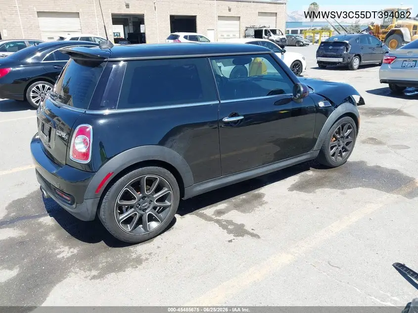 2013 Mini Hardtop Cooper S VIN: WMWSV3C55DT394082 Lot: 45485675