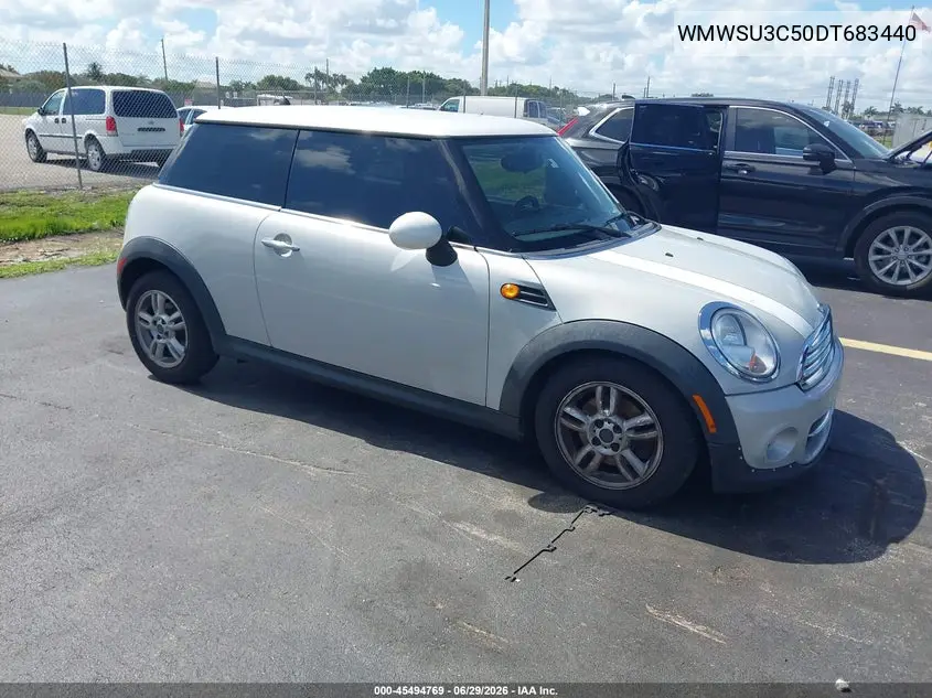 2013 Mini Hardtop Cooper VIN: WMWSU3C50DT683440 Lot: 45494769