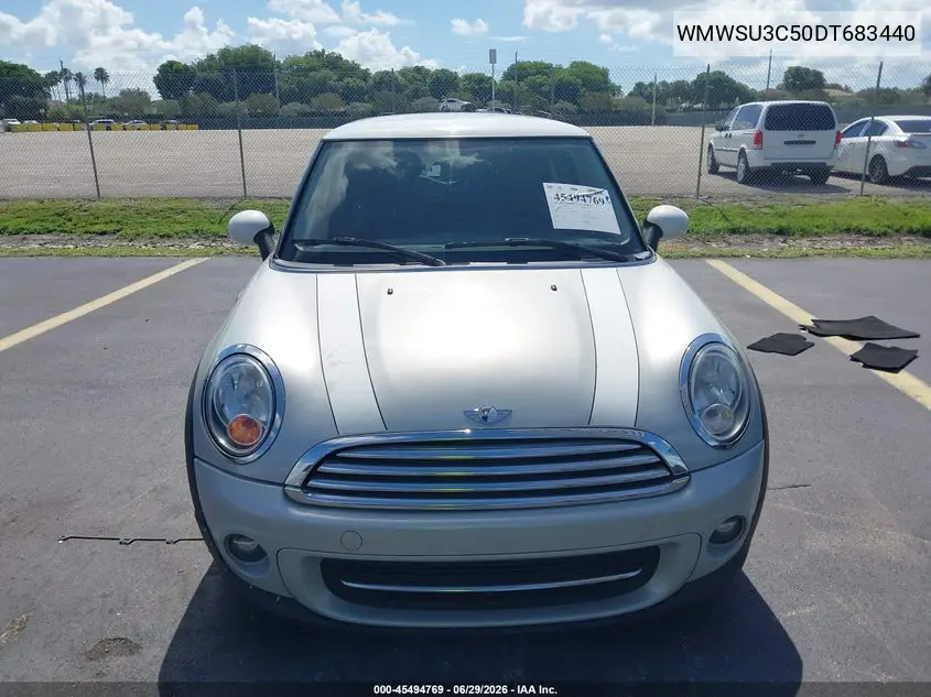2013 Mini Hardtop Cooper VIN: WMWSU3C50DT683440 Lot: 45494769