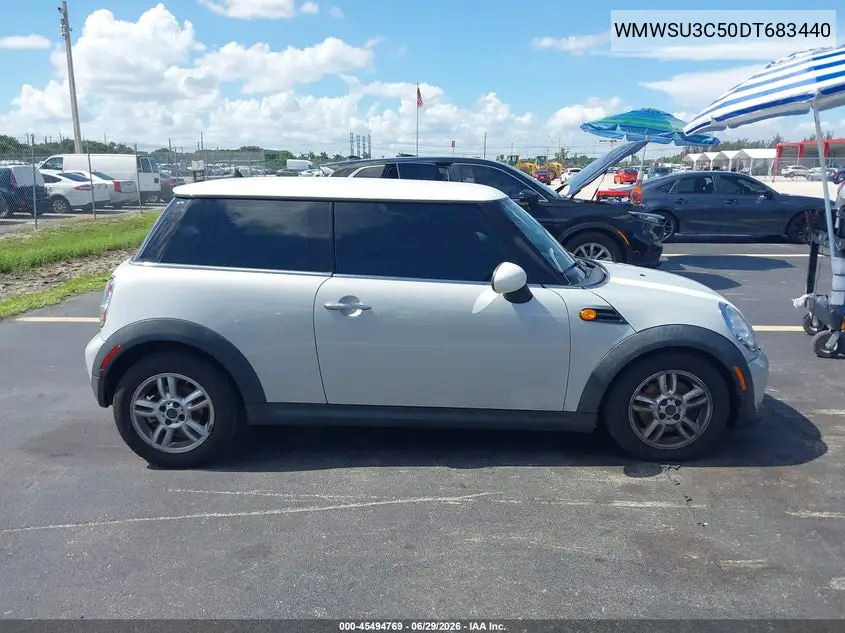 2013 Mini Hardtop Cooper VIN: WMWSU3C50DT683440 Lot: 45494769