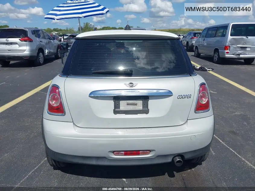 2013 Mini Hardtop Cooper VIN: WMWSU3C50DT683440 Lot: 45494769