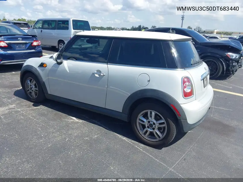 2013 Mini Hardtop Cooper VIN: WMWSU3C50DT683440 Lot: 45494769