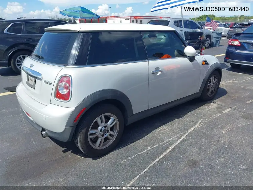 2013 Mini Hardtop Cooper VIN: WMWSU3C50DT683440 Lot: 45494769