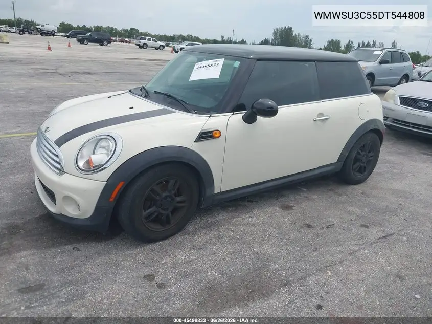 2013 Mini Hardtop Cooper VIN: WMWSU3C55DT544808 Lot: 45498833