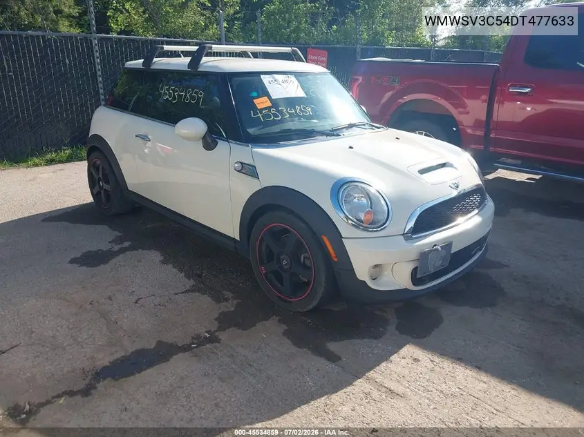 2013 Mini Hardtop Cooper S VIN: WMWSV3C54DT477633 Lot: 45534859