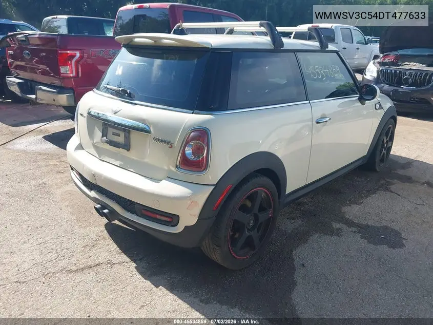 2013 Mini Hardtop Cooper S VIN: WMWSV3C54DT477633 Lot: 45534859