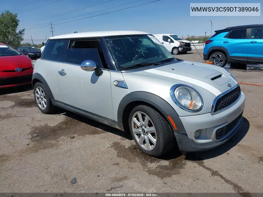 2013 Mini Hardtop Cooper S VIN: WMWSV3C59DT389046 Lot: 45545578
