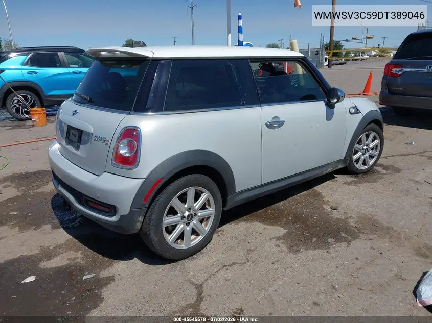 2013 Mini Hardtop Cooper S VIN: WMWSV3C59DT389046 Lot: 45545578