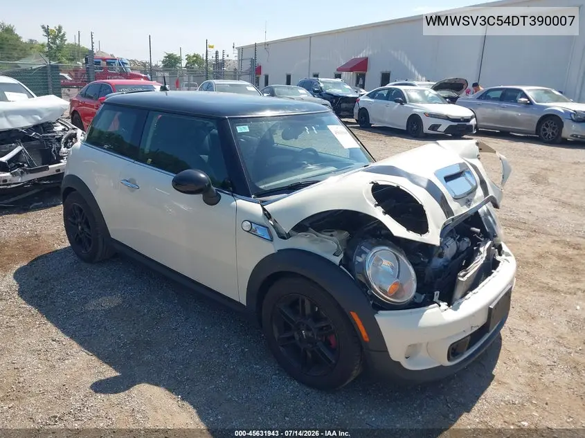 2013 Mini Hardtop Cooper S VIN: WMWSV3C54DT390007 Lot: 45631943