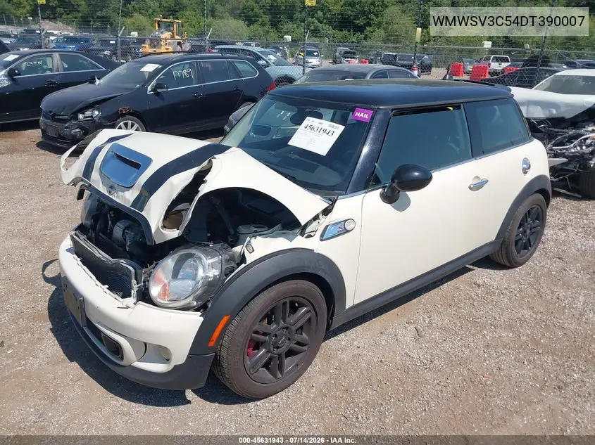 2013 Mini Hardtop Cooper S VIN: WMWSV3C54DT390007 Lot: 45631943