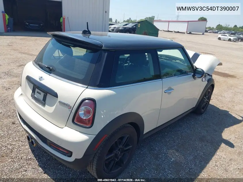 2013 Mini Hardtop Cooper S VIN: WMWSV3C54DT390007 Lot: 45631943