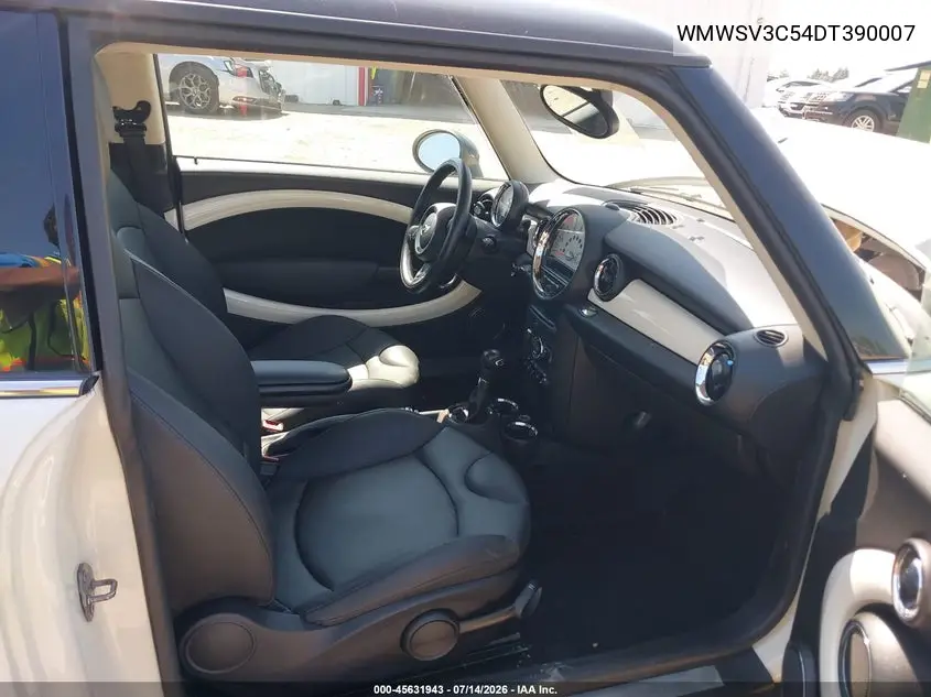 2013 Mini Hardtop Cooper S VIN: WMWSV3C54DT390007 Lot: 45631943