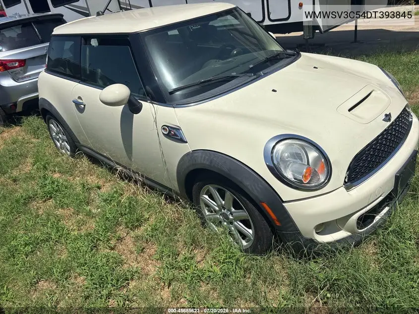 2013 Mini Hardtop Cooper S VIN: WMWSV3C54DT393845 Lot: 45685623