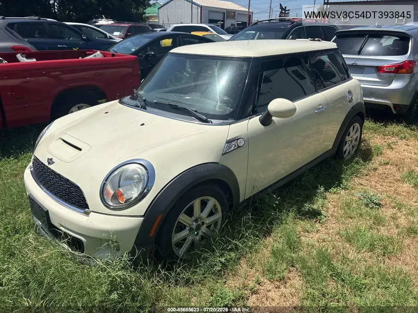 2013 Mini Hardtop Cooper S VIN: WMWSV3C54DT393845 Lot: 45685623