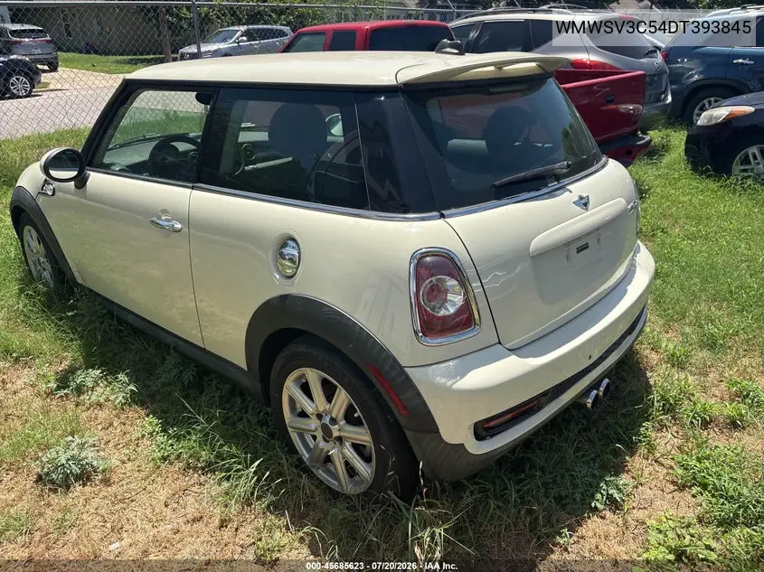 2013 Mini Hardtop Cooper S VIN: WMWSV3C54DT393845 Lot: 45685623