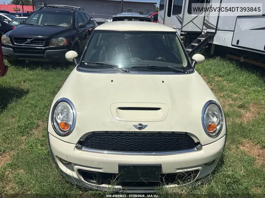 2013 Mini Hardtop Cooper S VIN: WMWSV3C54DT393845 Lot: 45685623