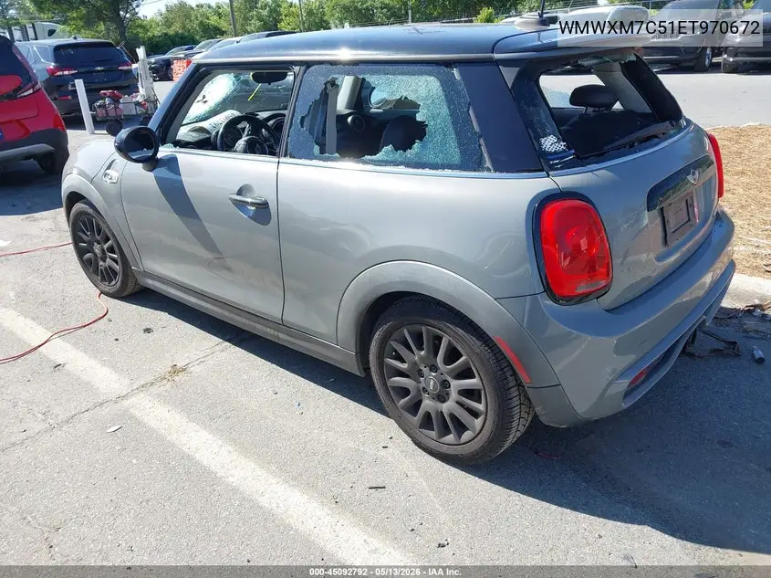 2014 Mini Hardtop Cooper S VIN: WMWXM7C51ET970672 Lot: 45092792