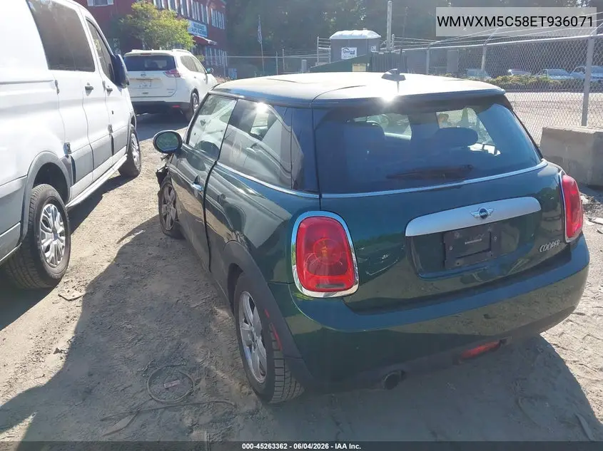 2014 Mini Hardtop Cooper VIN: WMWXM5C58ET936071 Lot: 45263362