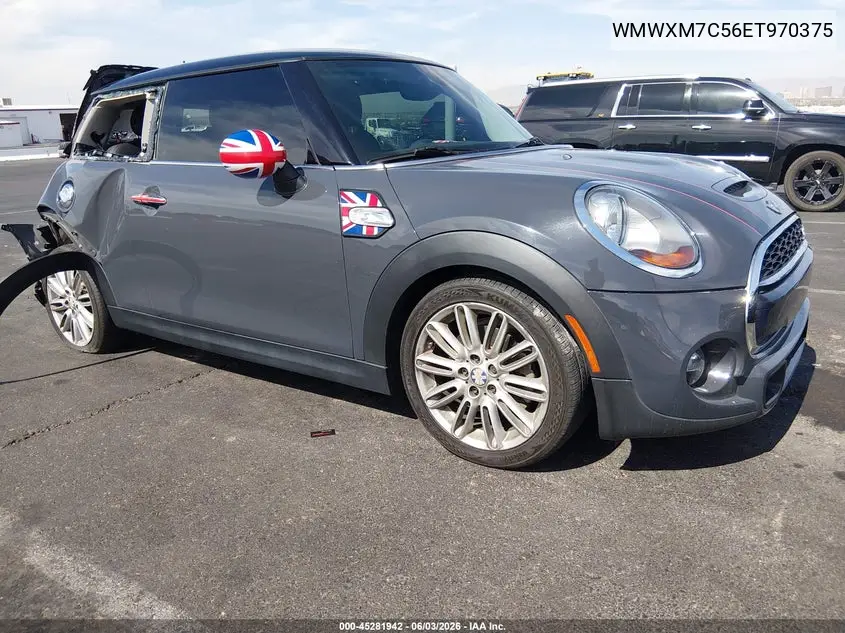 2014 Mini Hardtop Cooper S VIN: WMWXM7C56ET970375 Lot: 45281942