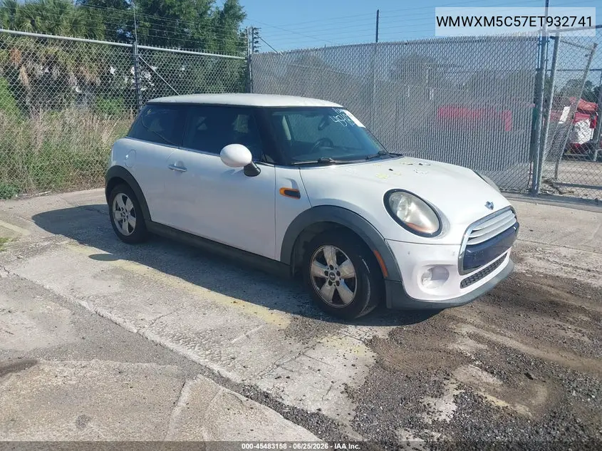 2014 Mini Hardtop Cooper VIN: WMWXM5C57ET932741 Lot: 45483158