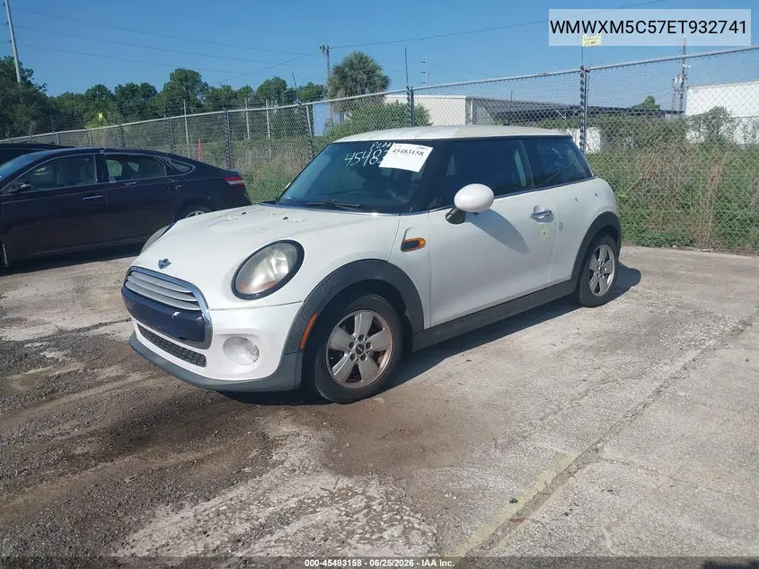 2014 Mini Hardtop Cooper VIN: WMWXM5C57ET932741 Lot: 45483158