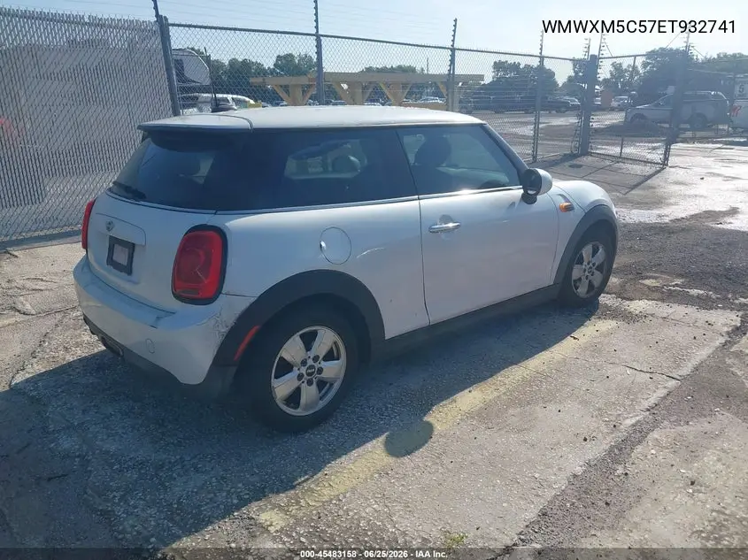 2014 Mini Hardtop Cooper VIN: WMWXM5C57ET932741 Lot: 45483158