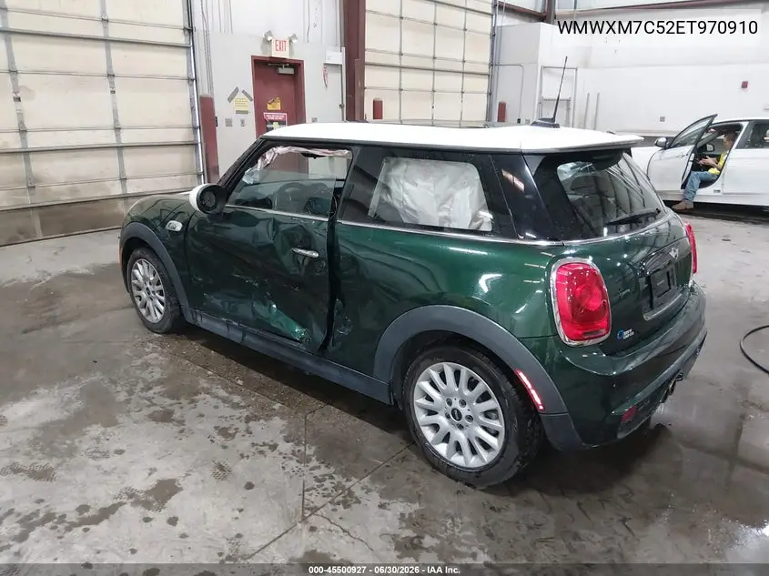 2014 Mini Hardtop Cooper S VIN: WMWXM7C52ET970910 Lot: 45500927